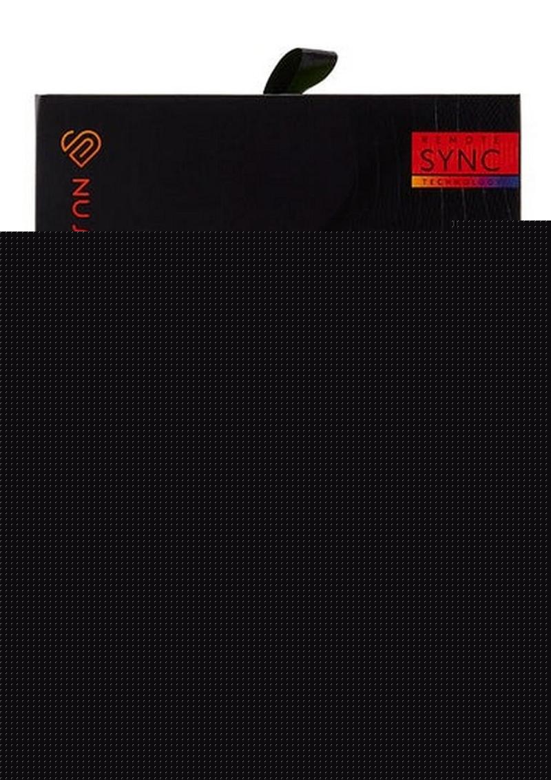Nu Sensuelle Pleasure Panty Rechargeable Silicone Remote and Bullet Panty Vibe - Black