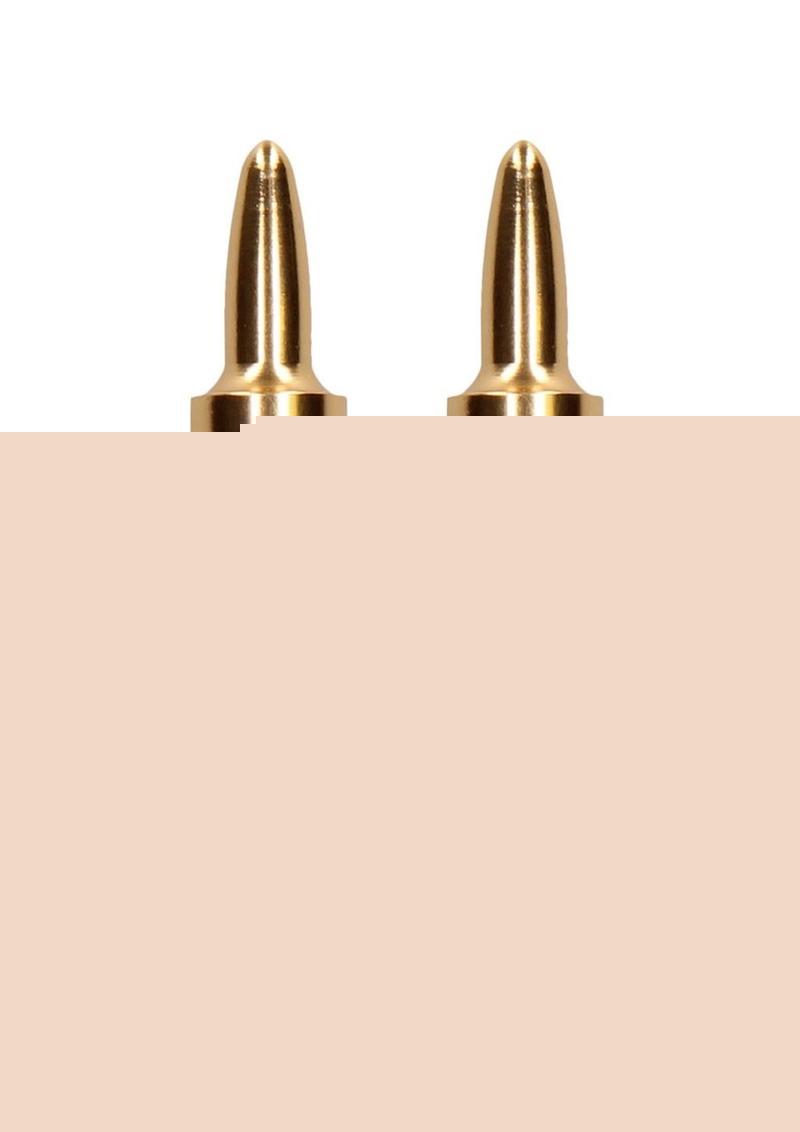 Ouch! Magnetic Nipple Clamps Diamond Pin - Gold