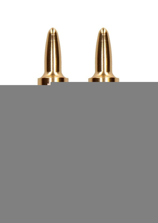 Ouch! Magnetic Nipple Clamps Diamond Pin - Gold