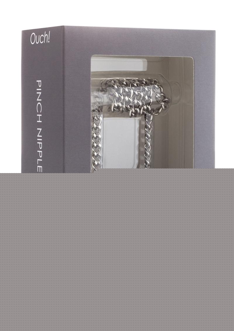 Ouch! Pinch Nipple Clamps - Silver