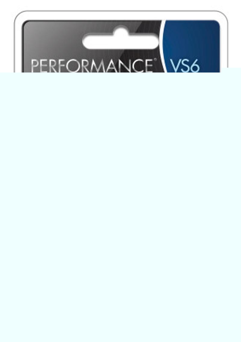 Performance Vs6 Silicone Cock and Ball Strap - Black