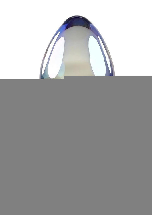 Playboy Jewels Glass Plug - Purple