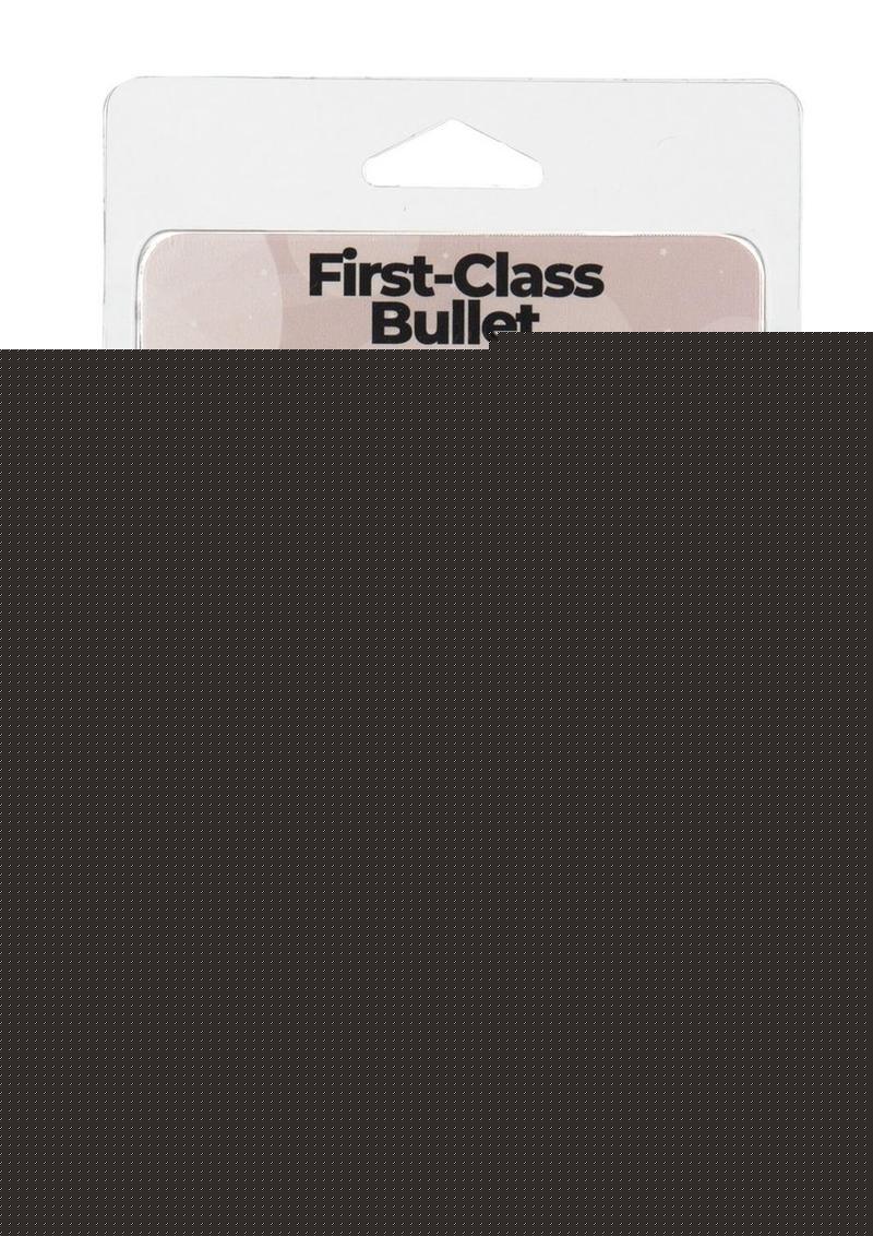 Powerbullet First Class Rechargeable Mini Bullet - Crystal/Gun Metal/Metal