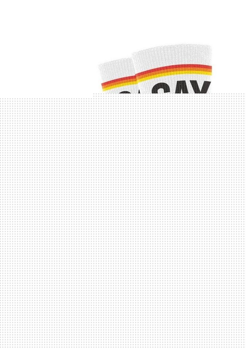 Prowler Gay Socks - Multicolor/Rainbow/White