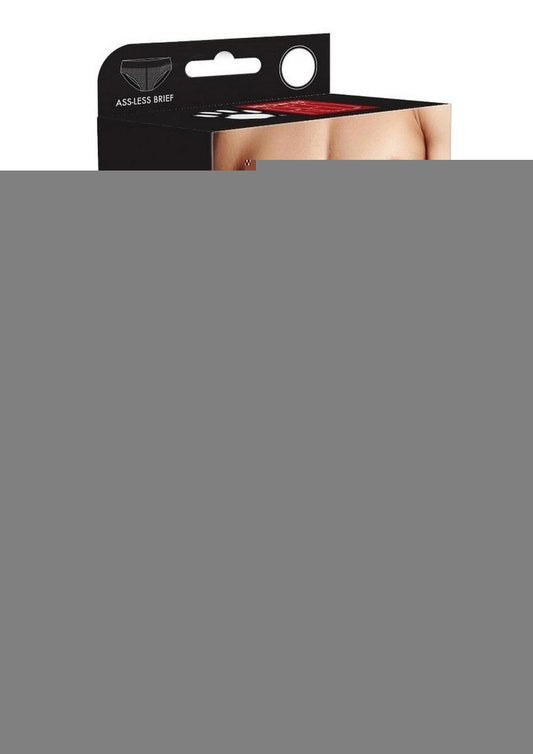 Prowler Red Ass Less Brief Blk Md