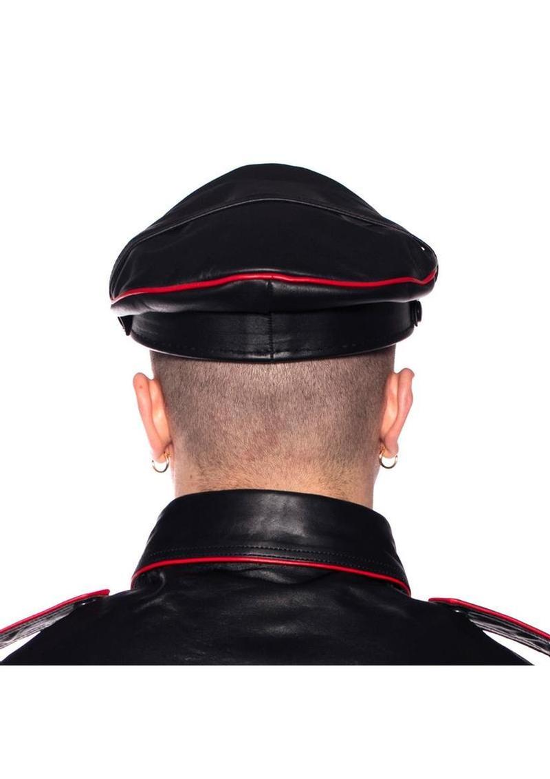 Prowler Red Military Cap - Black/Red - 59cm