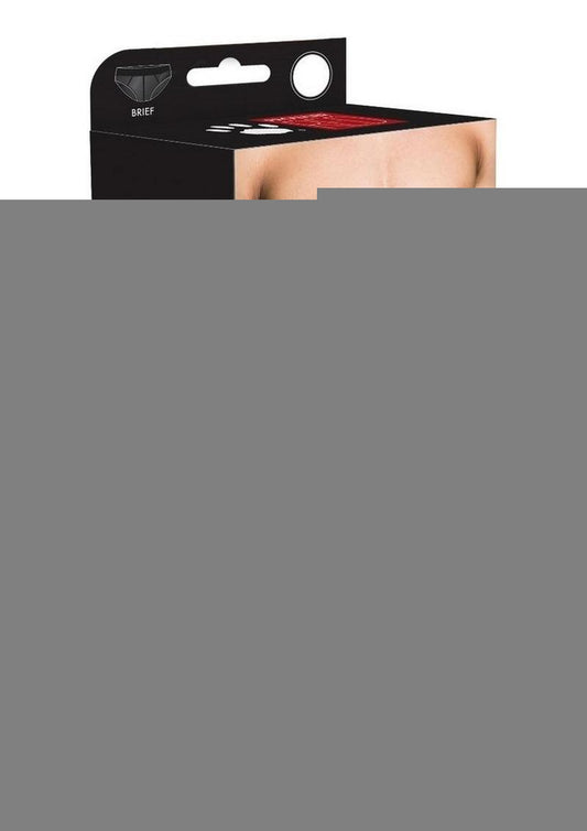 Prowler Red Wetlook Brief Blk Md