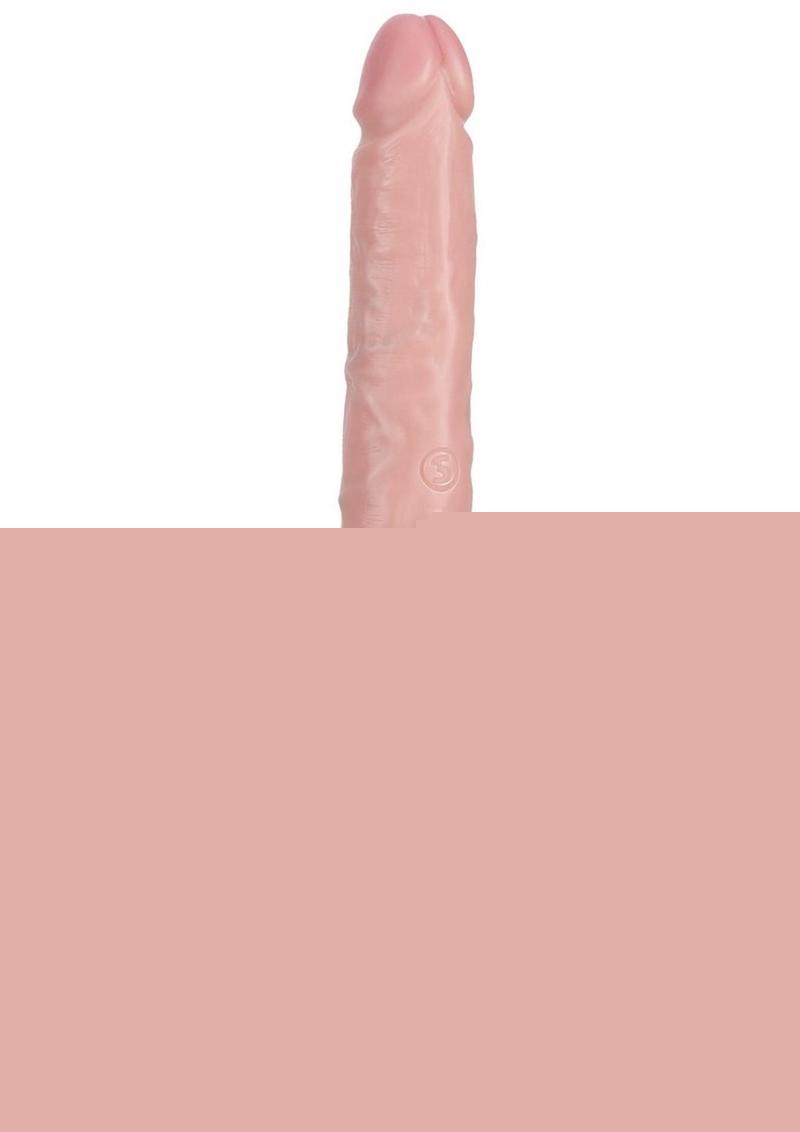 Realrock Realistic Skin Slim Double Ended Dong - Vanilla - 12in