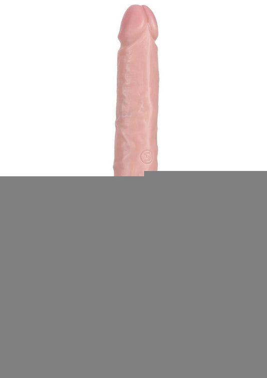 Realrock Realistic Skin Slim Double Ended Dong - Vanilla - 12in