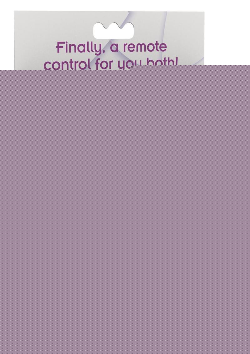 Remote Control Bullet with Remote Control - Purple