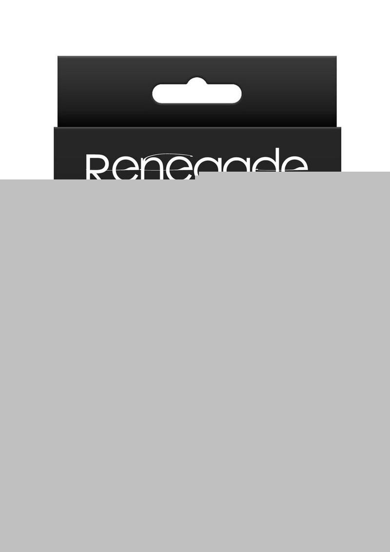 Renegade Valiant Rechargeable Silicone Cock and Ball Ring - Gray/Grey