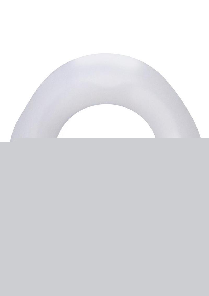 Rock Solid The Master Ring Silicone Cock Ring - White