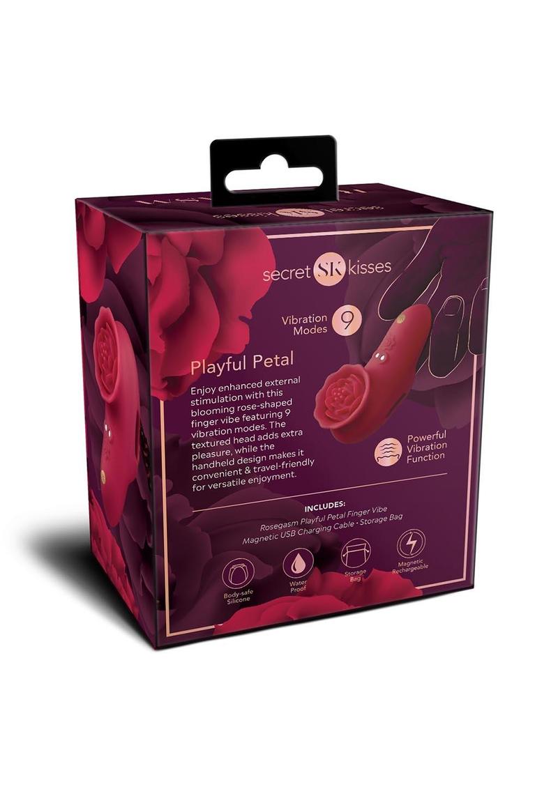 Rosegasm Playful Petal Finger Vibe - Red
