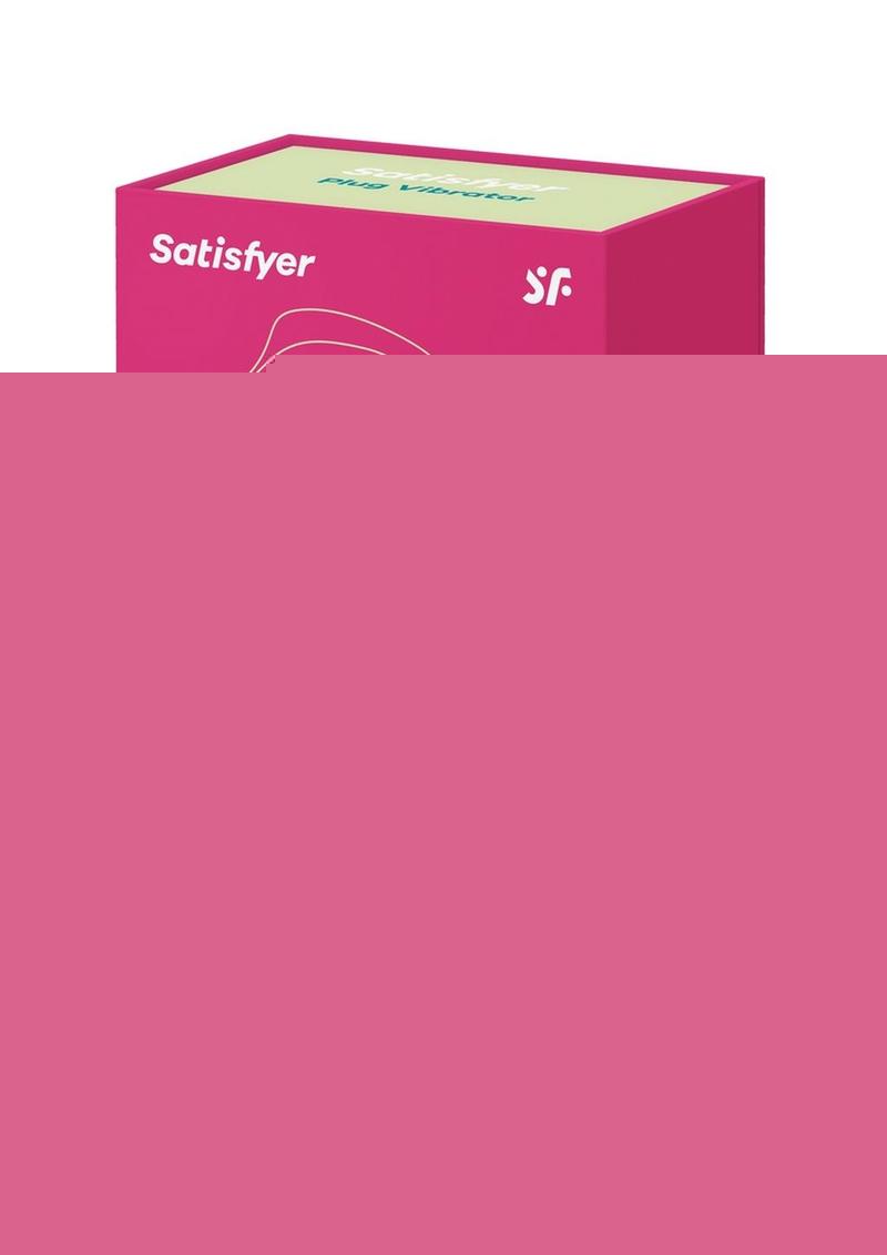 Satisfyer Intensity Plug Rechargeable Silicone Connect App Anal Plug - Purple