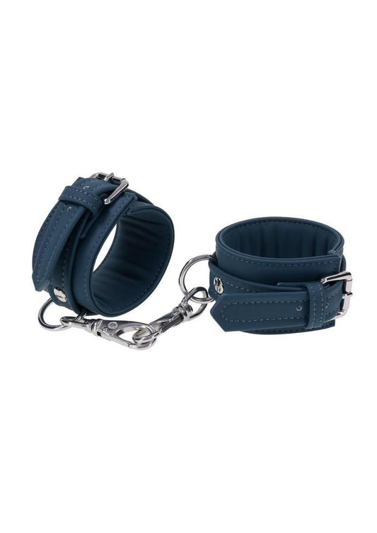 Signature Twilight Tease Handcuffs - Blue/Silver