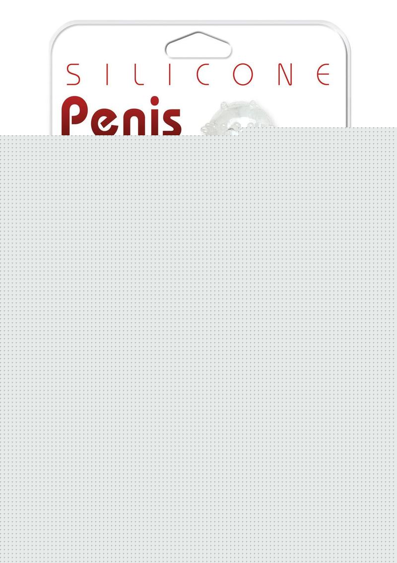 Silicone Penis Extension - Clear