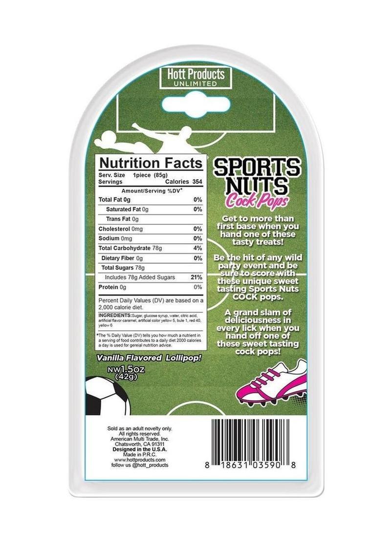 Sports Nuts Cock Pop Basketballs - Chocolate