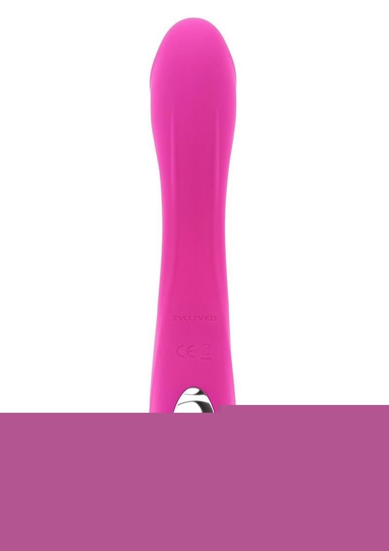 Sugar Rush Rechargeable Silicone G-Spot Vibrator - Pink