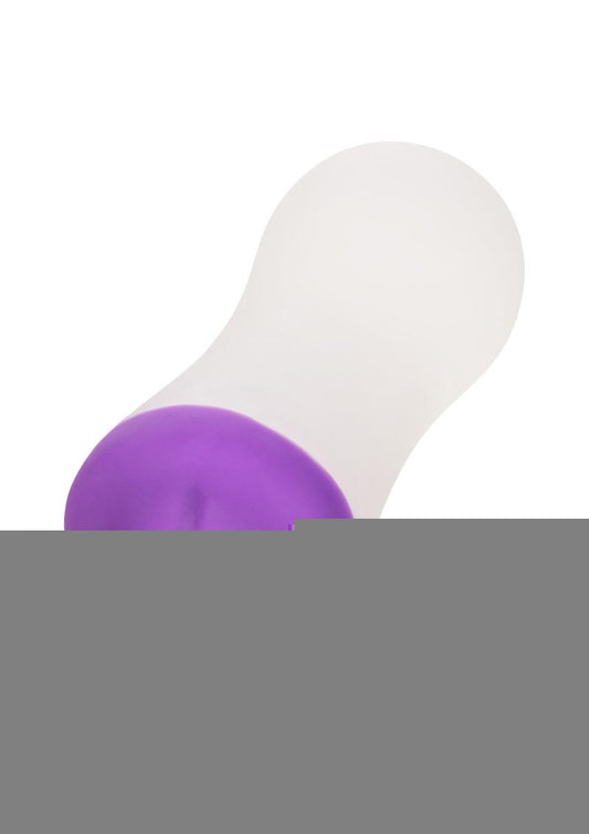 The Gripper Deep Throat Grip Masturbator - Mouth - Frost/Purple