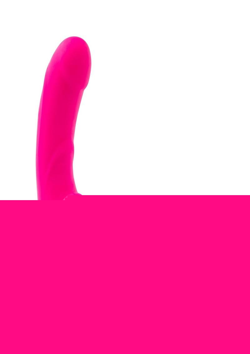 Together Toys Together Silicone Rechargeable Remote Control Strapless Strap-On Vibrator - Pink