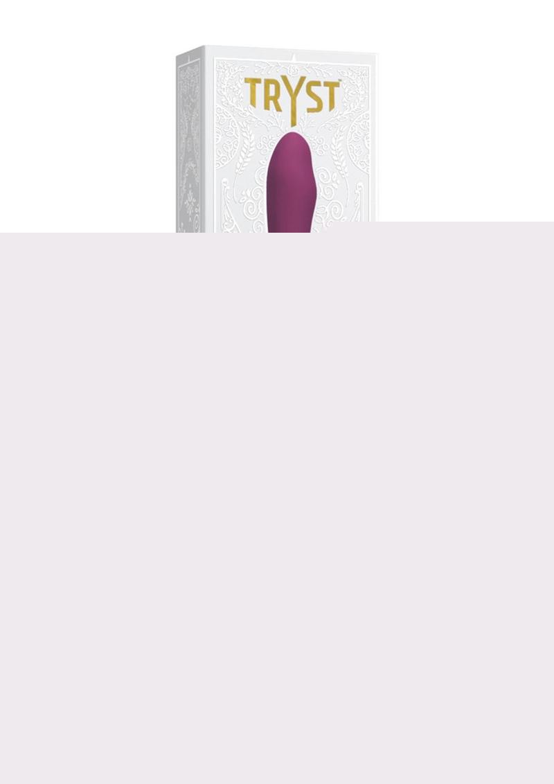 Tryst Duet Rechargeable Silicone Double End Vibrator with Remote Control - Pink
