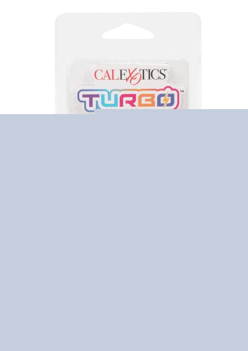 Turbo Buzz Rechargeable Rounded Mini Bullet - Blue