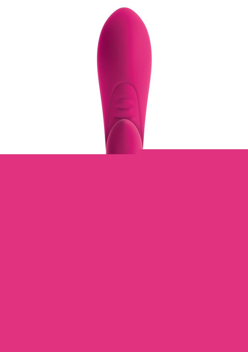 Ultimate Rabbits No 2 Fuschia Vibrator Multi Speed Waterproof Rechargeable