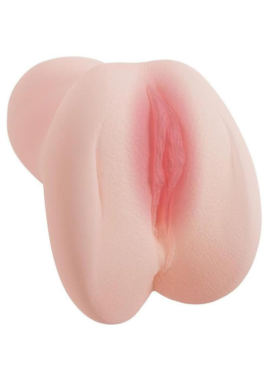 Xkin Lucia Fleur Multifunction Rechargeable Voice Featured Masturbator - Pussy - Vanilla