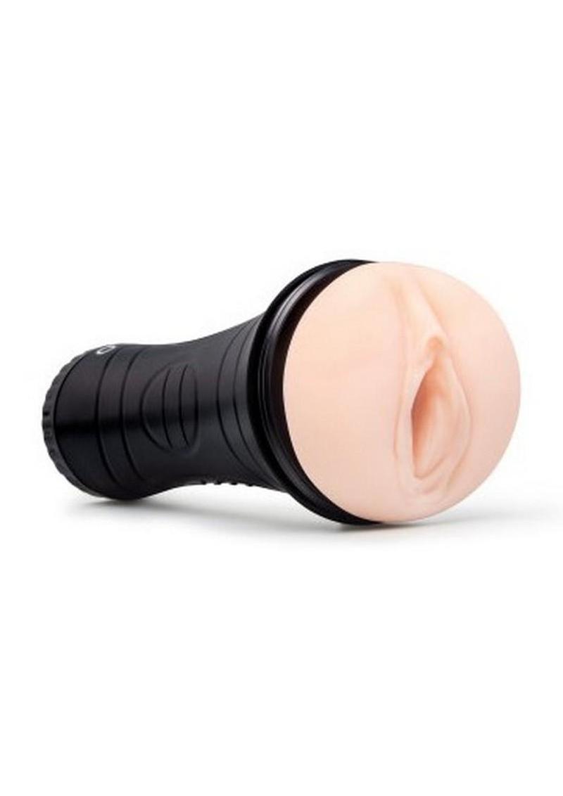 ZOLO Stroke Off Pornstar Pussy Stroker - Black/Vanilla