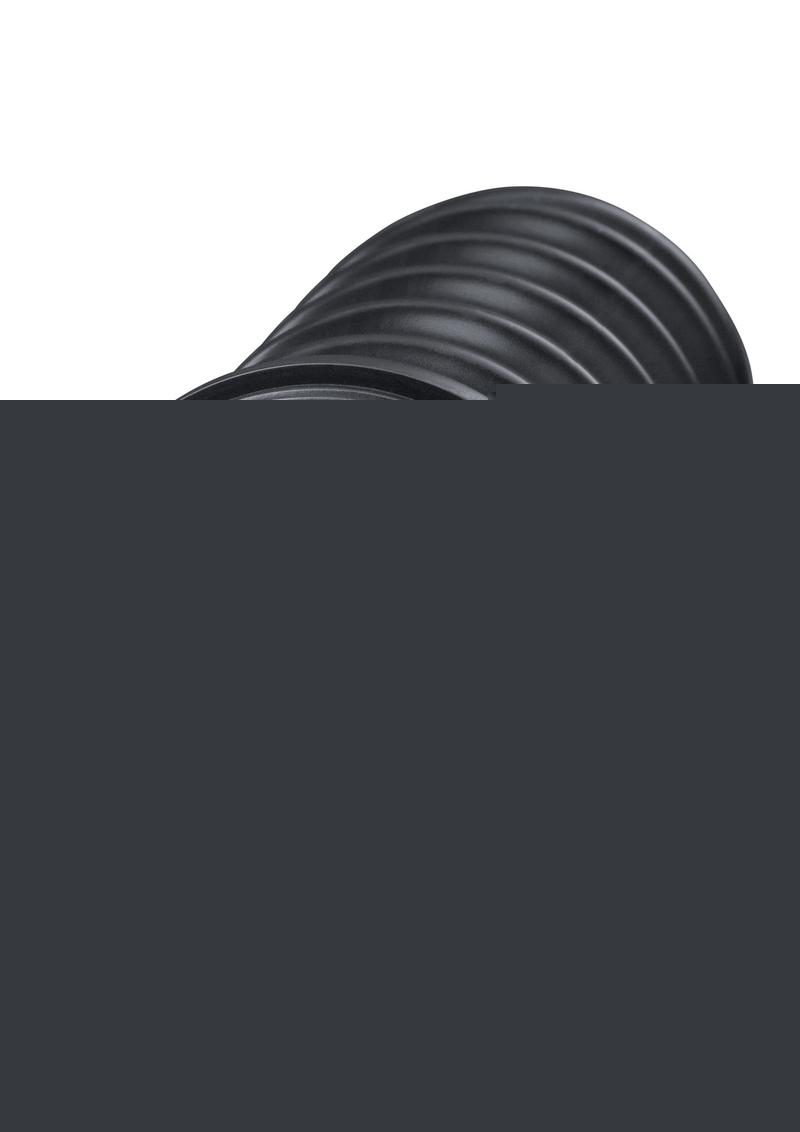 ZOLO The Perfect Deep Throat Masturbator - Mouth - Black/Clear
