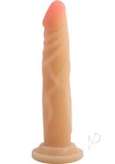 Au Naturel Ronnie Dildo With Suction Cup 7.75in - Vanilla