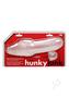 Hunkyjunk Swell Silicone Cocksheath Penis Extender 8.25in - Clear