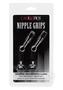 Nipple Grips Weighted Tweezer Nipple Clamps - Silver/black